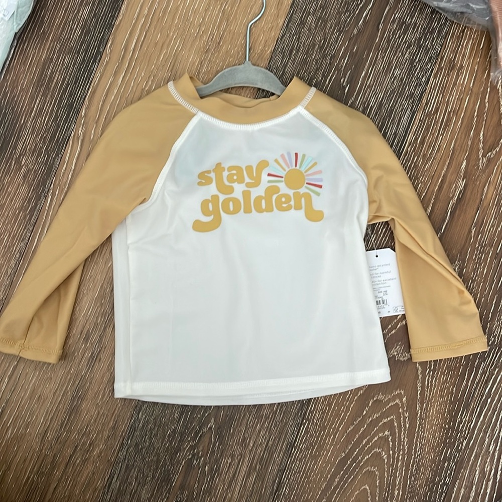 Little Co by Lauren Conrad UV Rash guard/Swim shirt